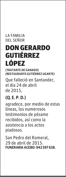 Gerardo Gutiérrez López