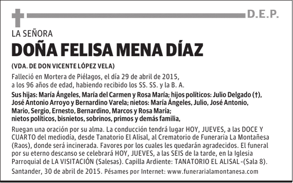 Felisa Mena Díaz