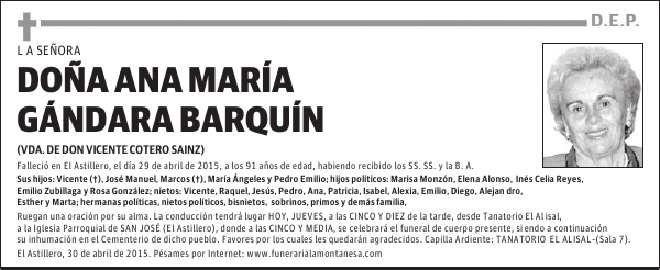 Ana María Gándara Barquín