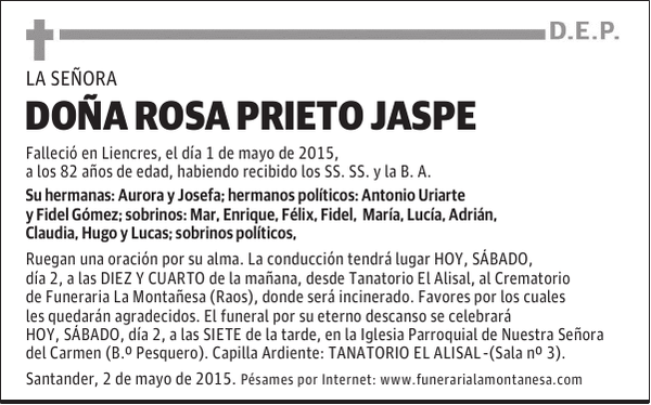 Rosa Prieto Jaspe