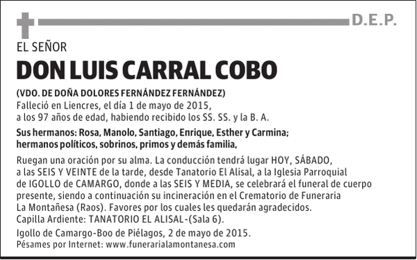 Luis Carral Cobo