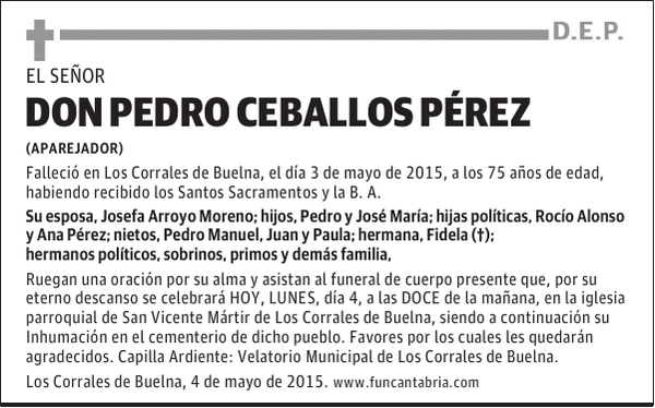 Pedro Ceballos Pérez