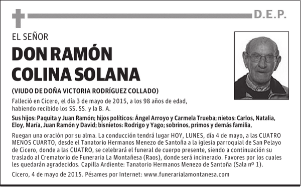 Ramón Colina Solana