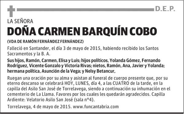 Carmen Barquín Cobo