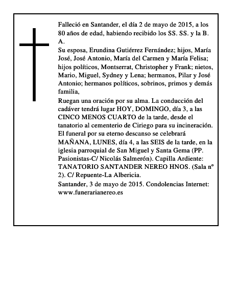 DON AMOS MARCELINO REGATO GUERRA