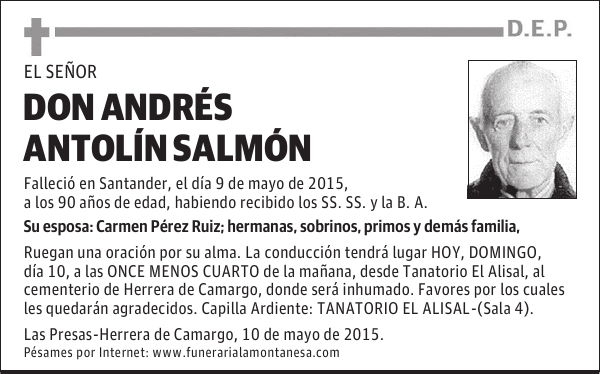 Andrés Antolín Salmón