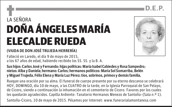 Ángeles María Elecalde Rueda