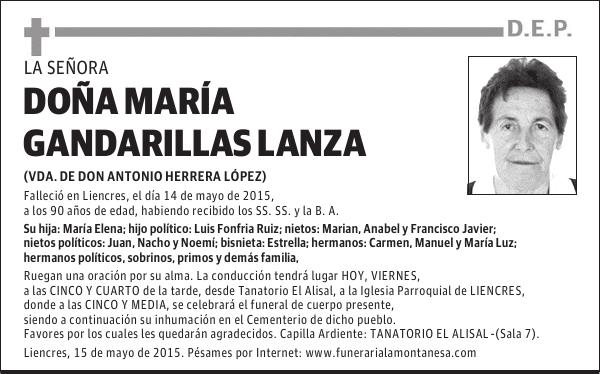 María Gandarillas Lanza