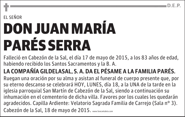 Juan María Pares Serra-Gildelasal