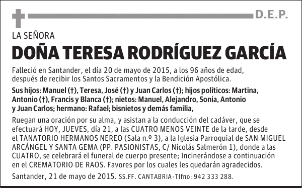 Teresa Rodríguez García