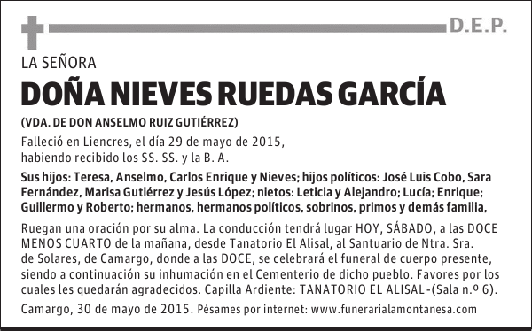 Nieves Ruedas García