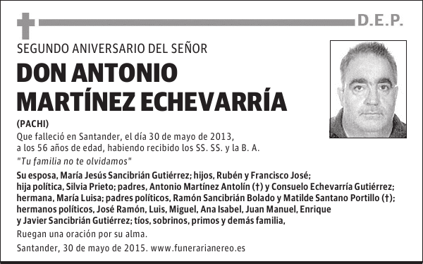 Antonio Martínez Echevarría