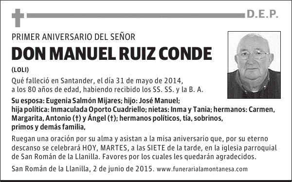 Manuel Ruiz Conde