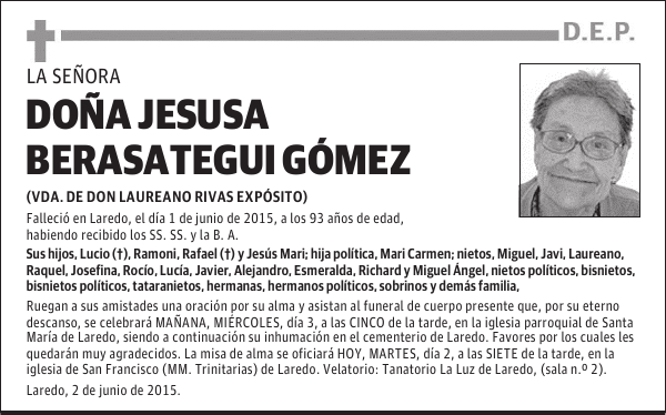 Jesusa Berasategui Gómez