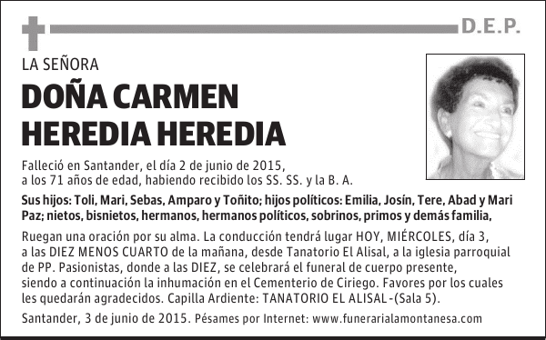 Carmen Heredia Heredia