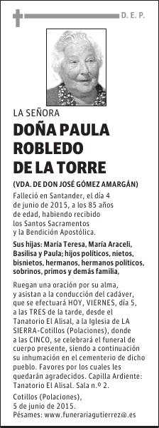 Paula Robledo de la Torre