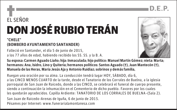 José Rubio Terán