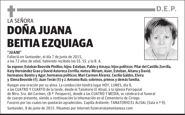 Juana Beitia Ezquiaga