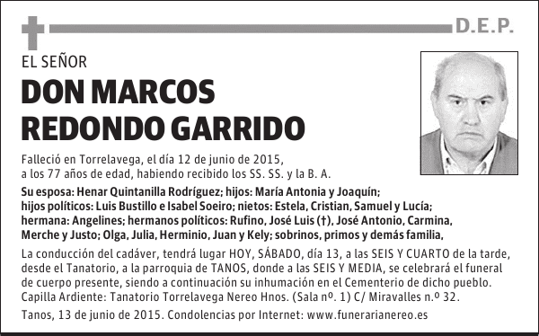 Marcos Redondo Garrido