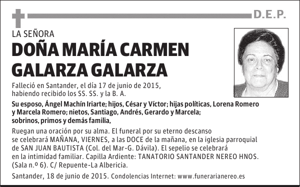 María del Carmen Galarza Galarza