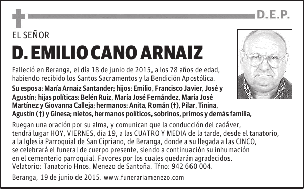 Emilio Cano Arnaiz