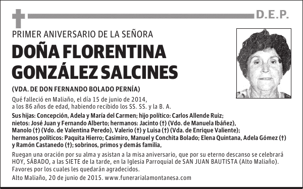 Florentina González Salcines