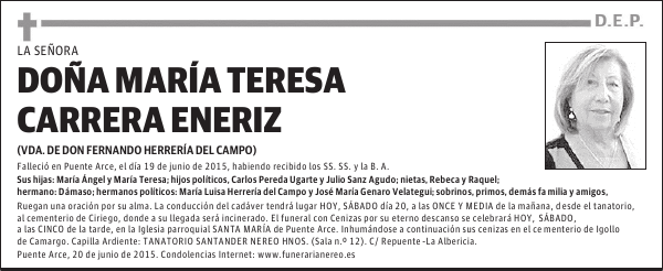 MaríaTeresa Carrera Eneriz