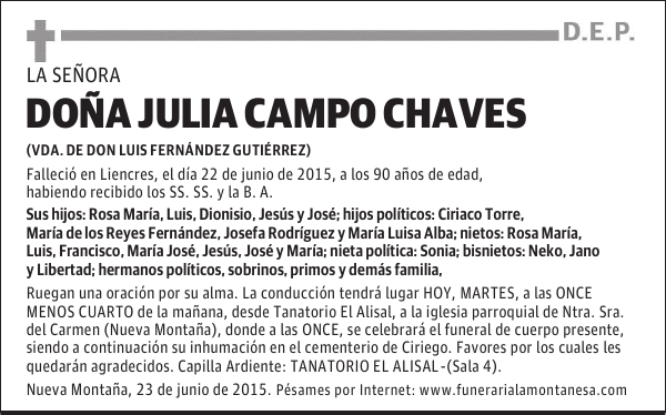 Julia Campo Chaves