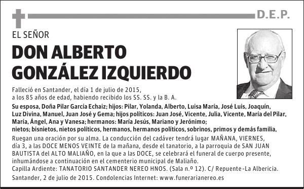 Alberto González Izquierdo