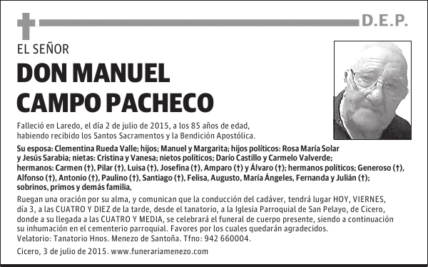 Manuel Campo Pacheco