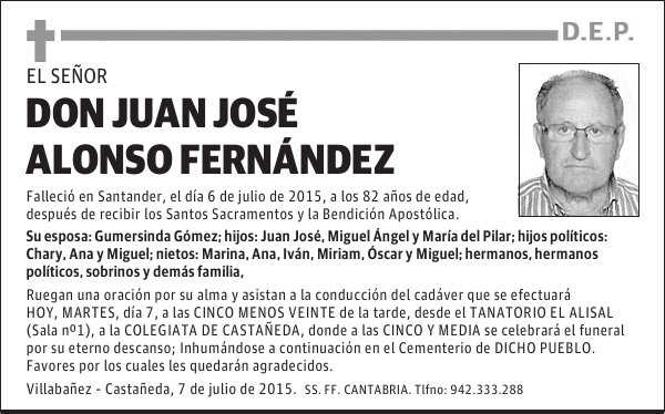 JUAN JOSE ALONSO FERNANDEZ