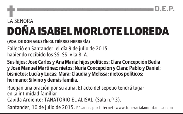 Isabel Morlote Lloreda