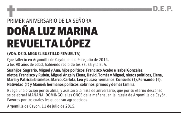 Luz Marina Revuelta Lopez