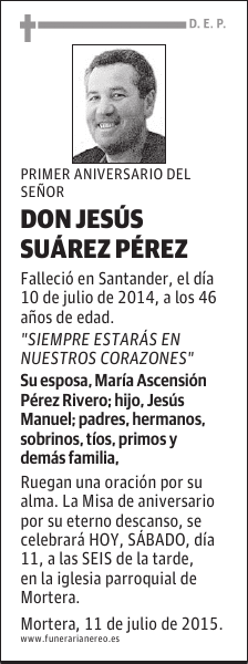 JESUS SUAREZ PEREZ