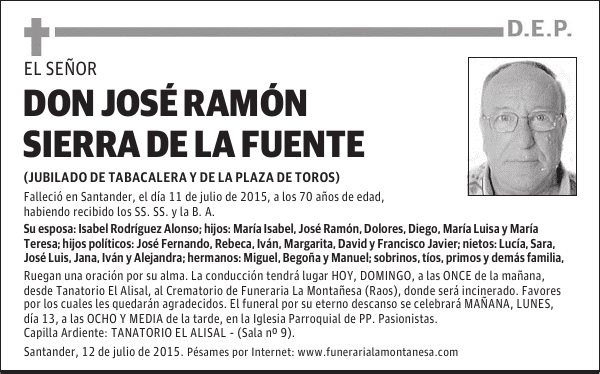 José Ramón Sierra de la Fuente