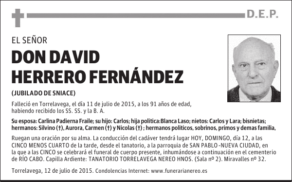 DAVID HERRERO FERNANDEZ