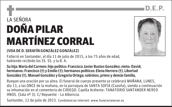 PILAR MARTÍNEZ CORRAL
