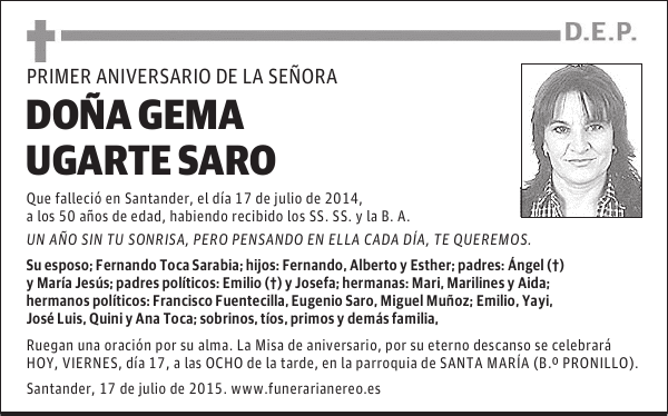 Gema Ugarte Saro