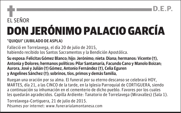 Jerónimo Palacio García