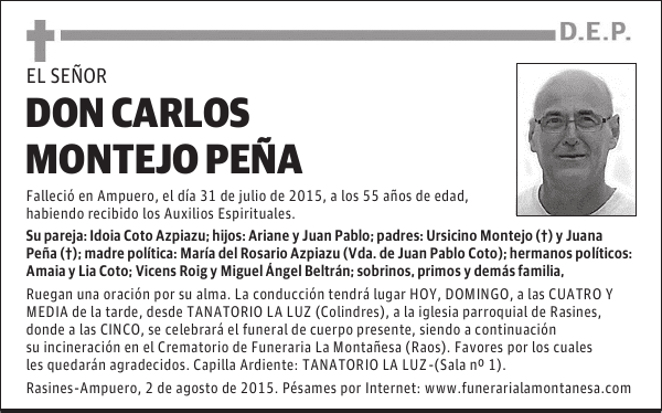 Carlos Montejo Peña