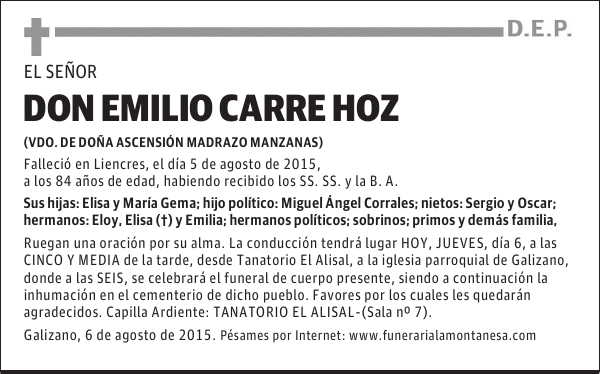 Emilio Carre Hoz