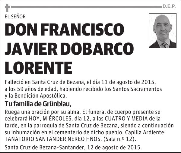 Francisco Javier Dobarco Lorente