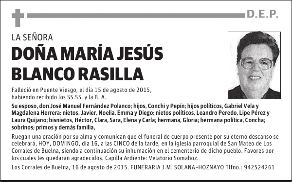 MARÍA JESÚS BLANCO RASILLA