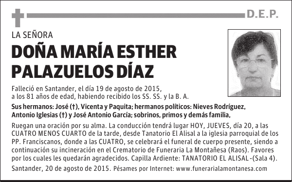 María Esther Palazuelos Díaz