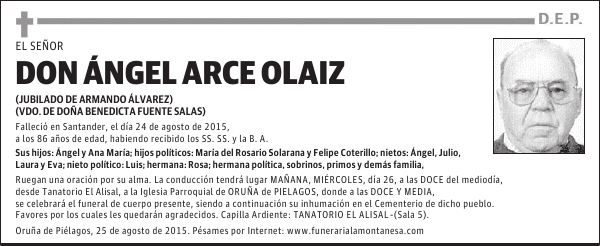 Angel Arce Olaiz