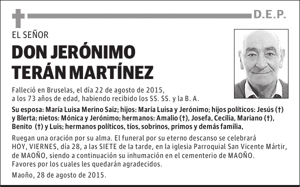 Jeronimo Terán Martínez