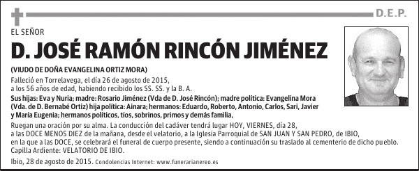 José Ramón Rincón Jiménez