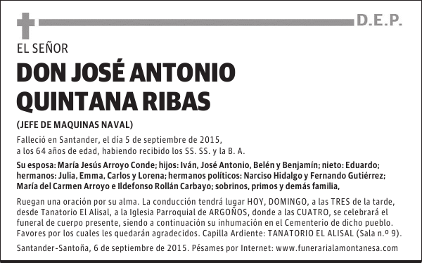 José Antonio Quintana Rivas