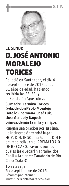 José Antonio Moralejo Torices