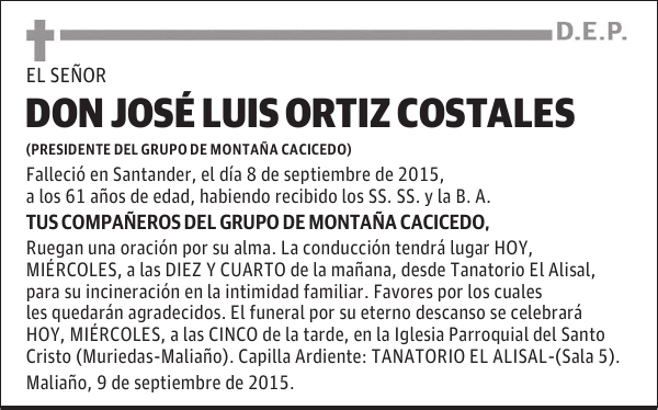 José Luis Ortiz Costales 2